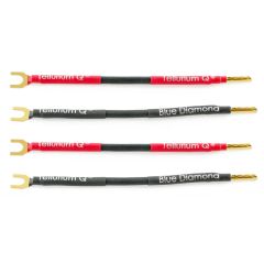 Tellurium Blue Diamond Bi-Wiring Links