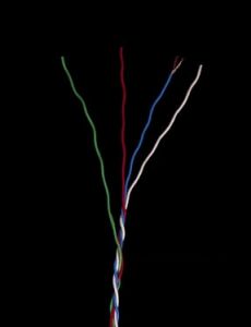 Cardas 33AWG Tonarm-Innenkabel 4x0.5m